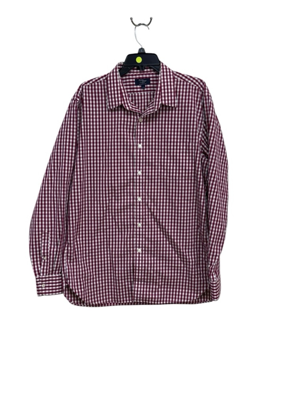 Men's Thompson Shirtings by J. Crew Checked Button-Up Shirt - Burgundy/White